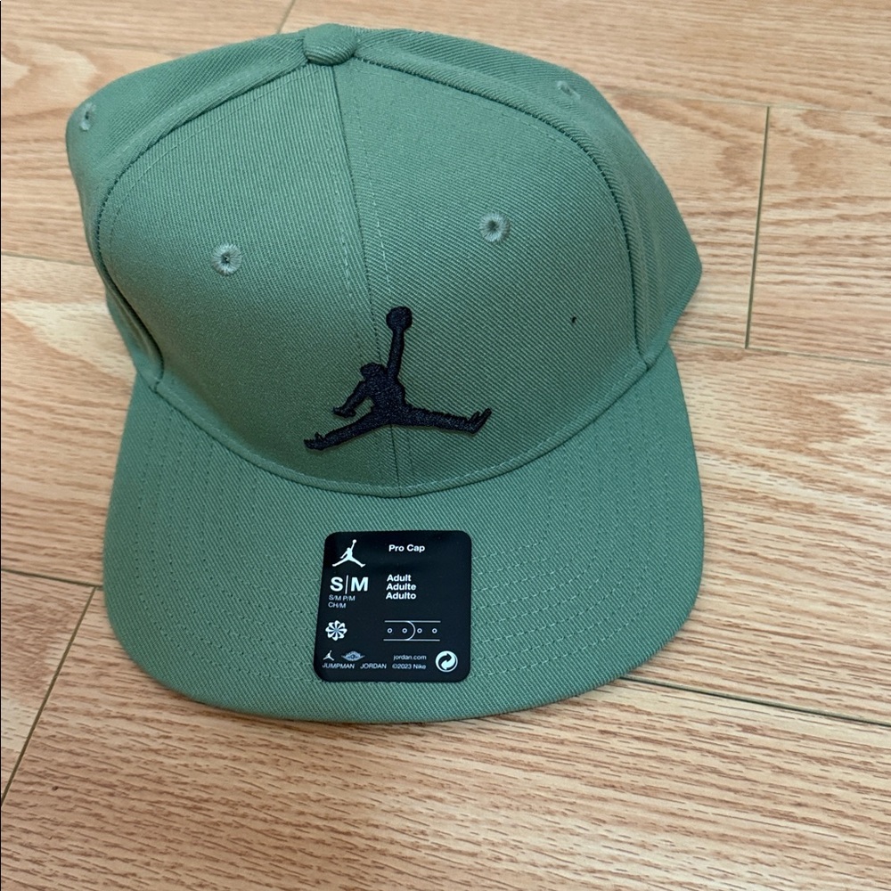 Mens S Green Cap